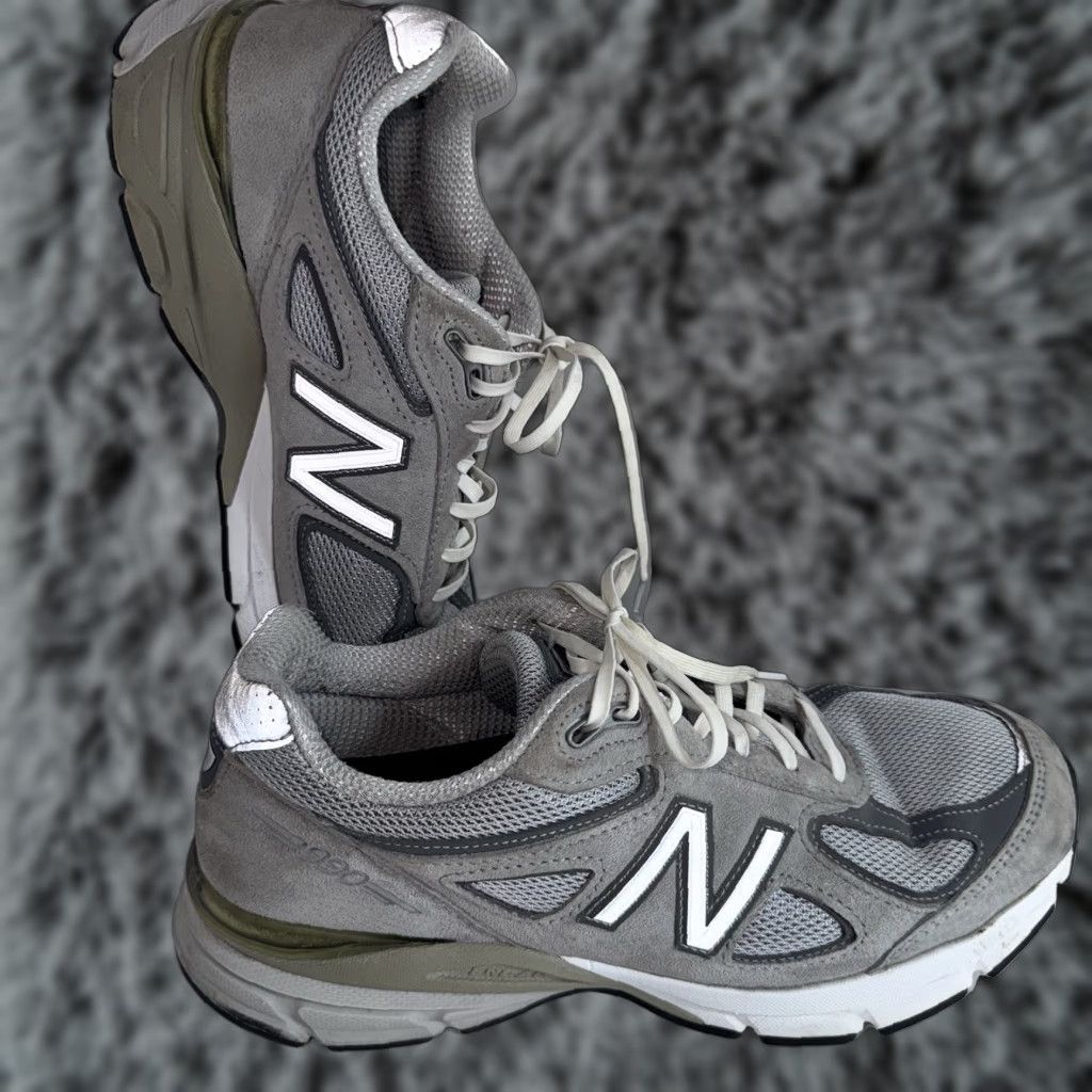 New Balance New Balance Sneaker Women’s 990v4 Made in USA Grey Silver Size 9.5 2E Size US 7.5 / IT 37.5 - 1 Thumbnail