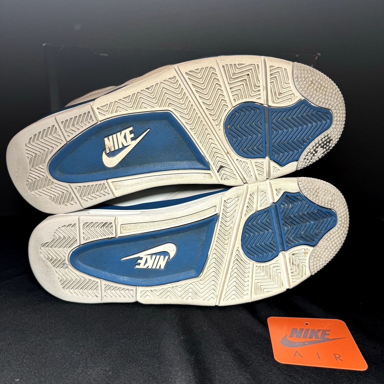 Jordan Brand × Nike Size 10.5 - Nike Air Jordan 4 Retro Military Blue 2024 Size US 10.5 / EU 43-44 - 7 Thumbnail