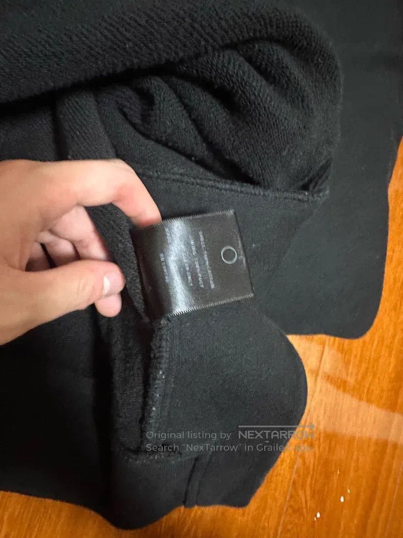 Fear of God Fear of God Pure black lambswool sweatshirt Size US S / EU 44-46 / 1 - 4 Thumbnail