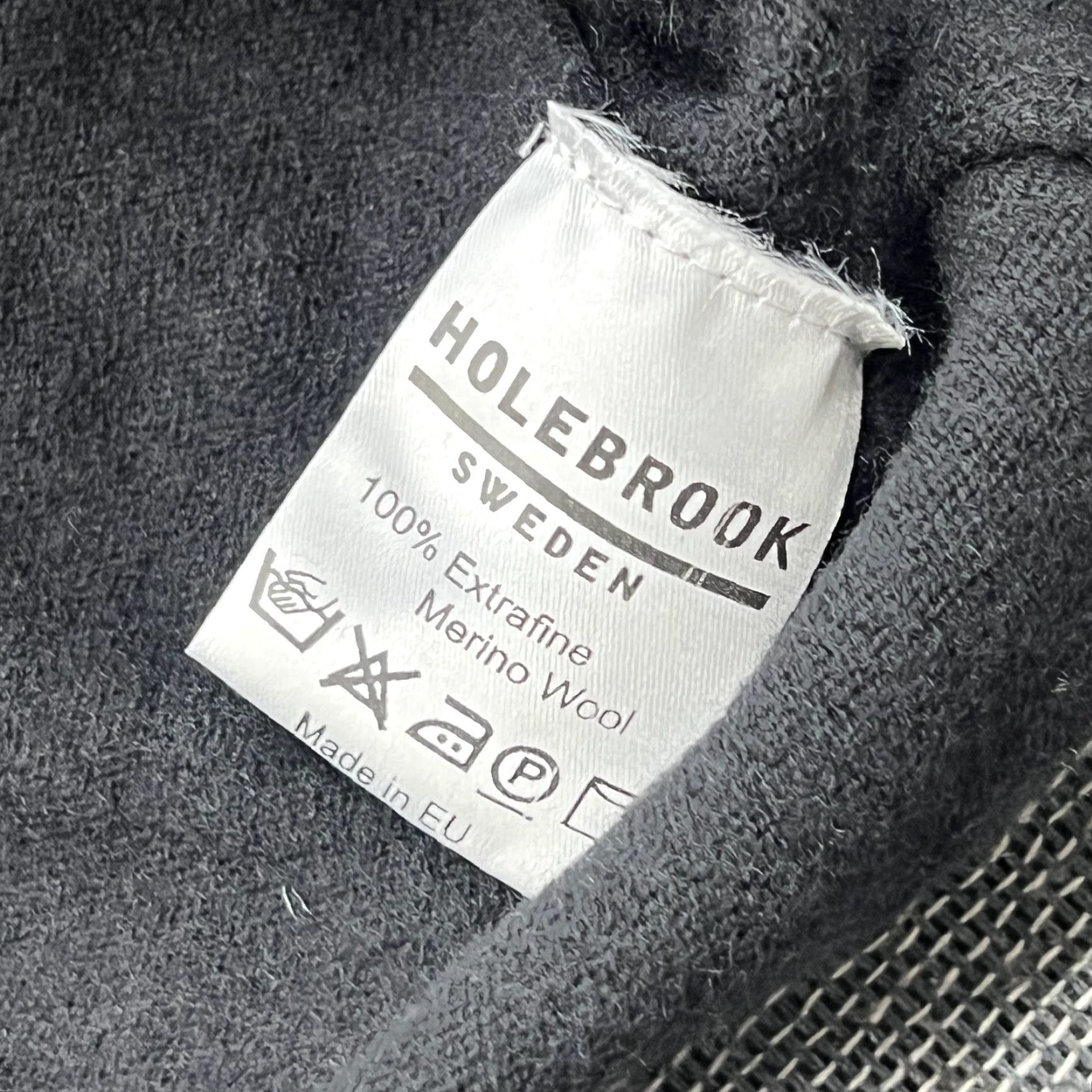 Vintage Holebrook Sweden Mens Sweater Large 100% Merino Wool V Neck Jumper Pullover Gray Size US L / EU 52-54 / 3 - 5 Thumbnail