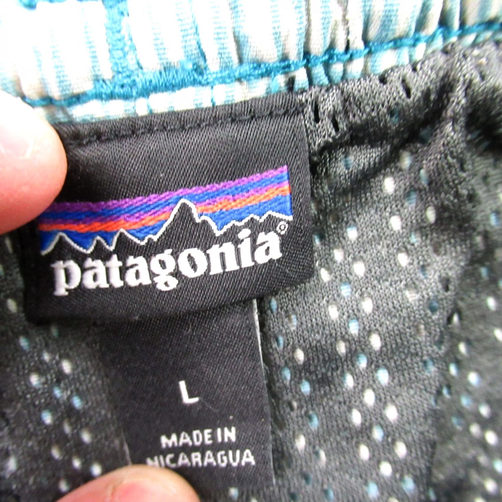 Patagonia Patagonia Chino Shorts Mens Large Blue Drawstring Lightweight Pockets Outdoors Size US 28 / EU 44 - 4 Thumbnail