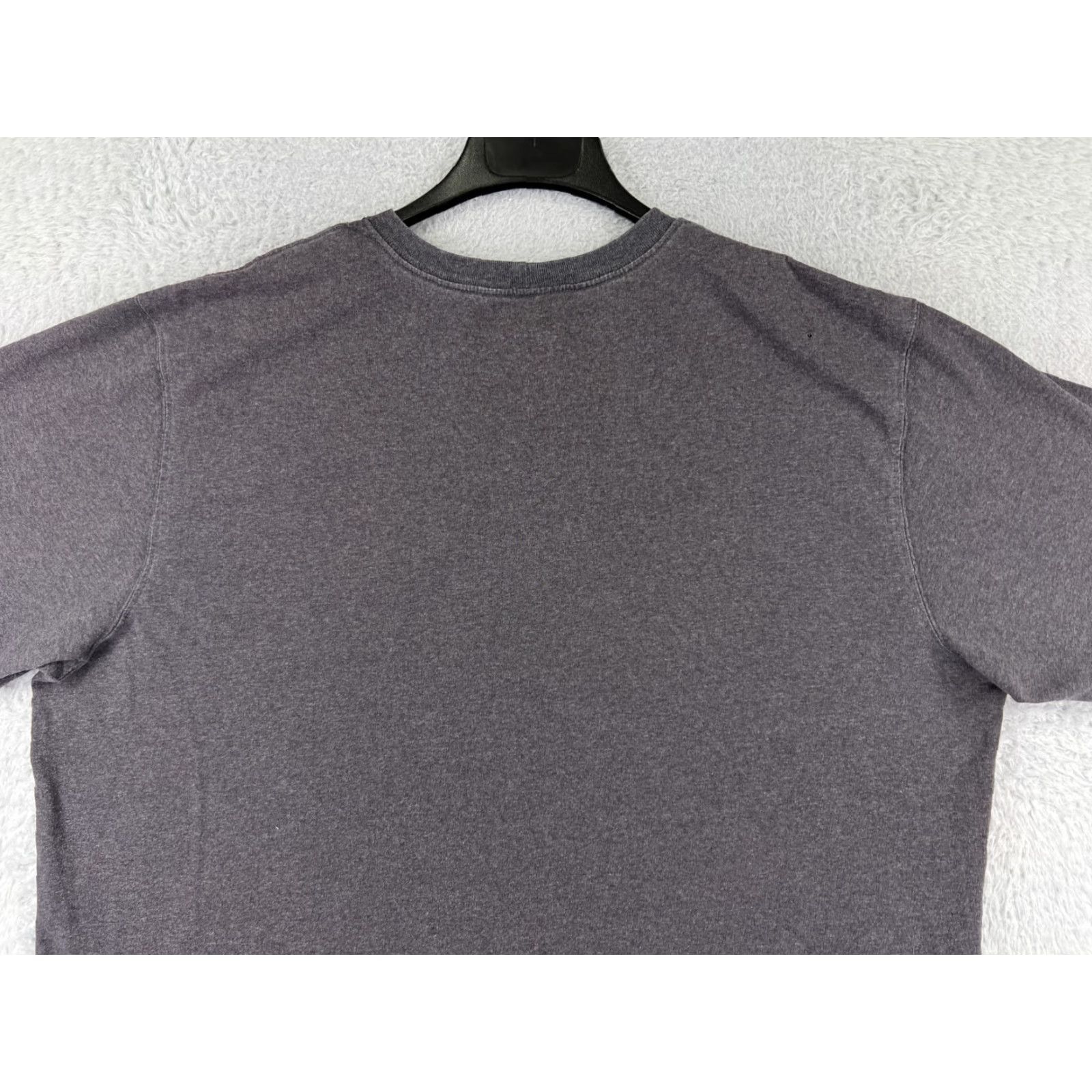 Carhartt Carhartt Mens Shirt 2XL Tall Gray Short Sleeve Crew Cotton Blend Pocket Size US XXL / EU 58 / 5 - 4 Thumbnail