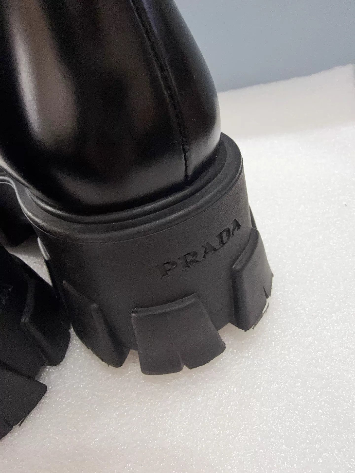 Prada Prada Nylon Tall Boots 37 98 New With Accessories Size US 6.5 / IT 36.5 - 6 Thumbnail