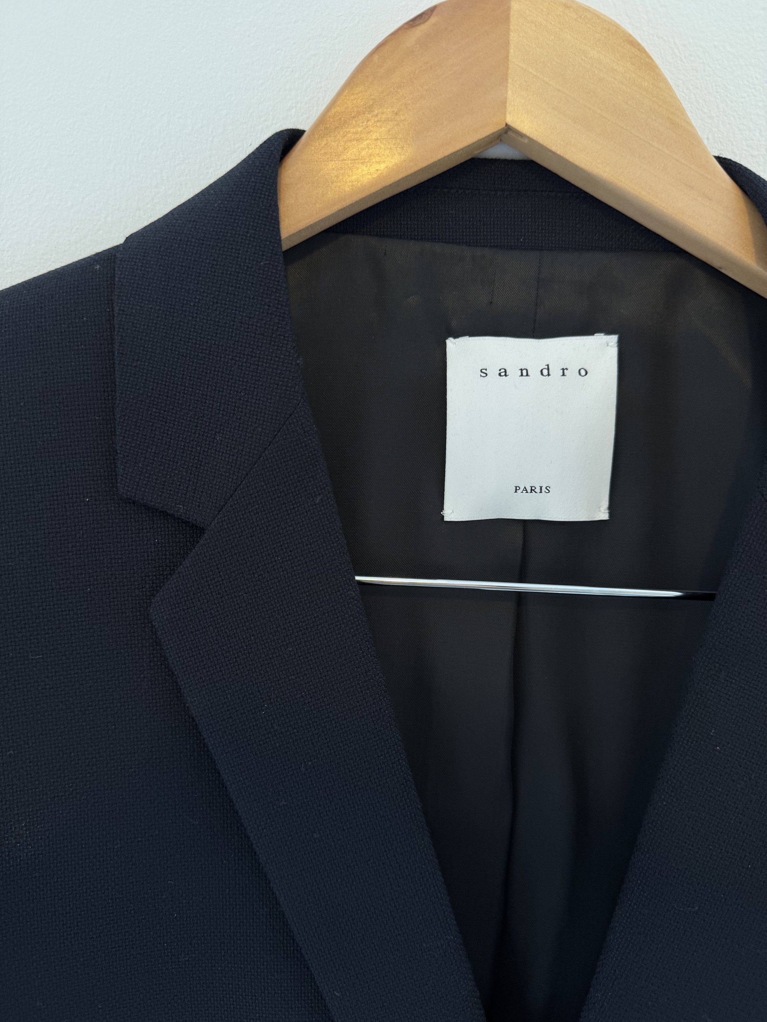 Sandro Sandro Slim Fit Suit Size 50R - 2 Thumbnail