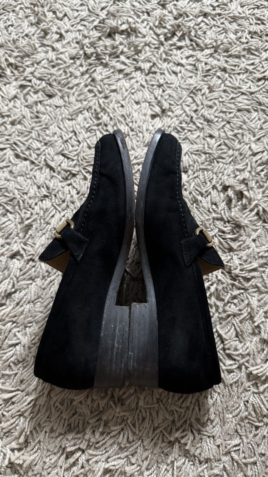 Gucci Gucci Horsebit Suede Leather Loafers Size US 5.5 / IT 35.5 - 6 Thumbnail