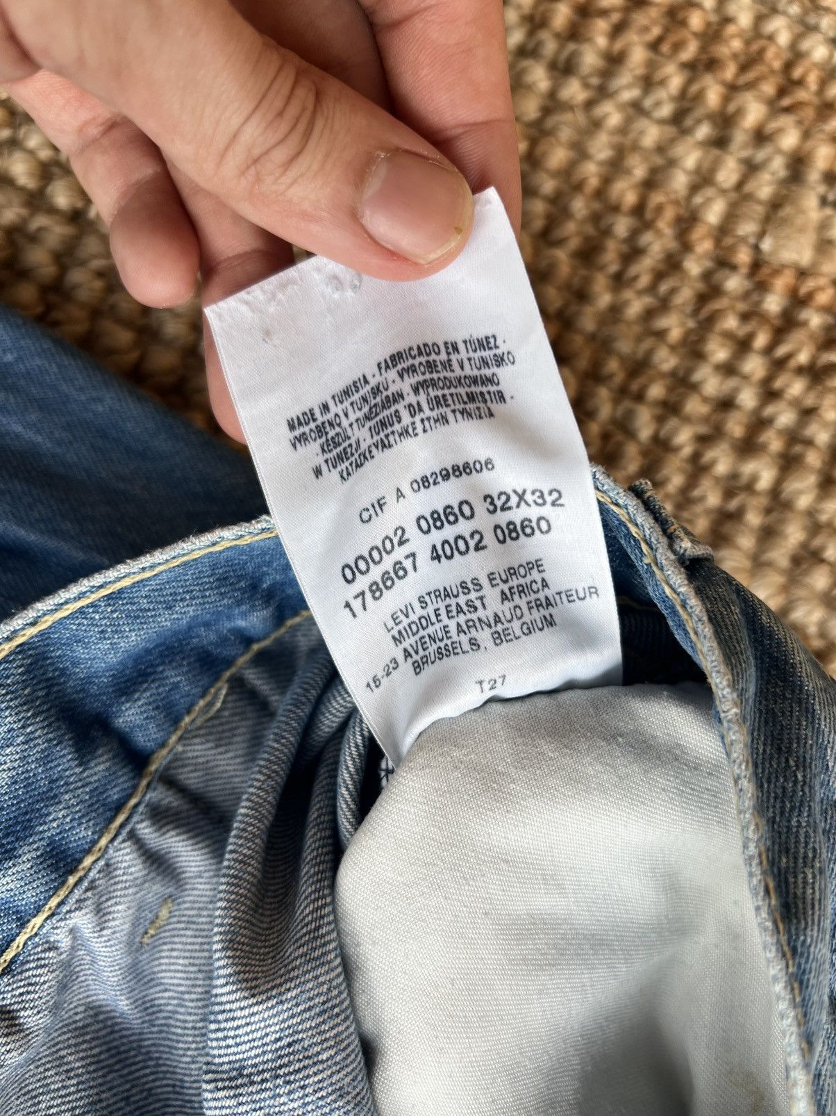 Levi's Levis Engineered Jeans Buckle Back Tag W32 Actual 32x30 Size US 32 / EU 48 - 7 Thumbnail