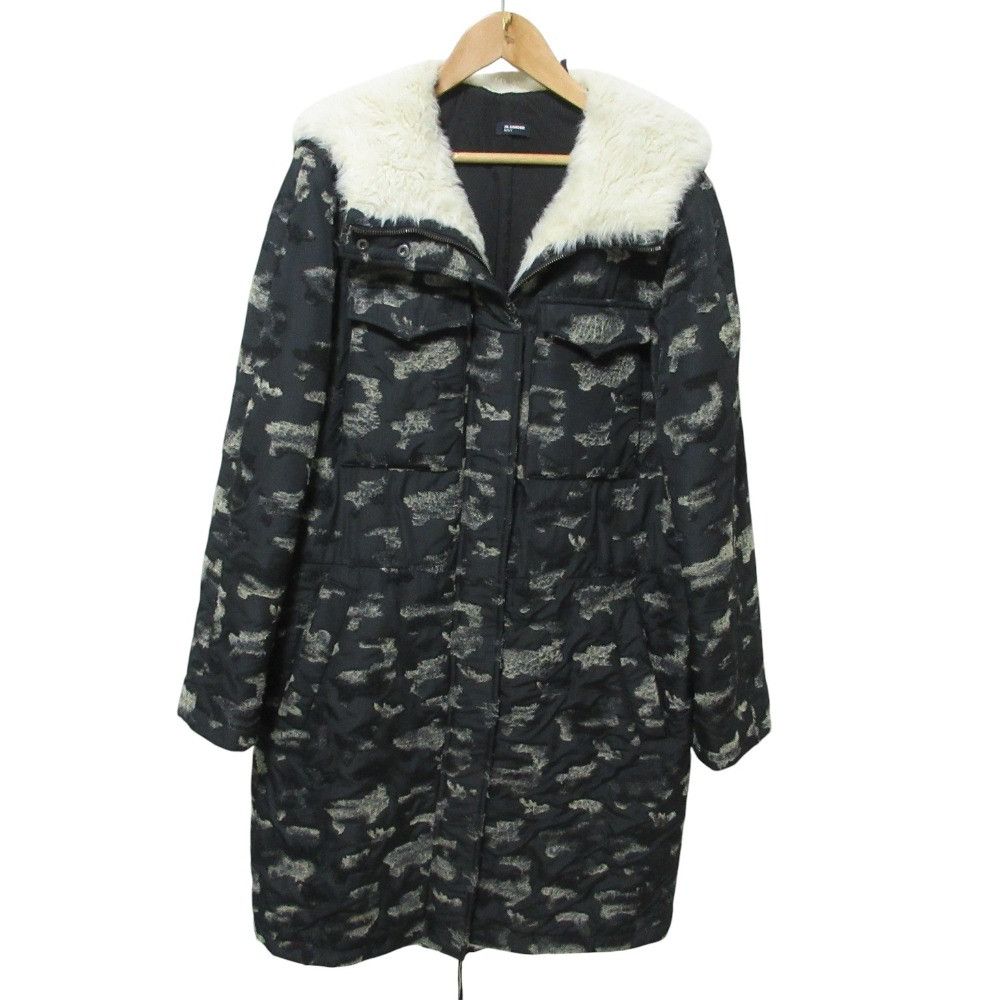 Jil Sander Jil Sander Jil Sander Navy Hooded Coat Textile Outerwear DUTY FREE for USA Size ONE SIZE - 1 Thumbnail