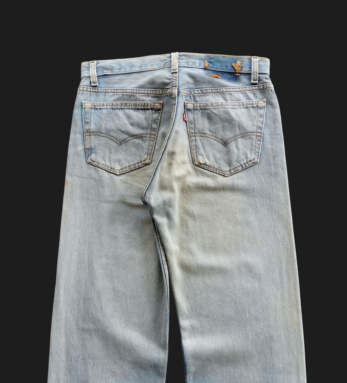 Levi's Size 30x30.5 Levis Vintage 90s Distressed Jeans Size US 30 / EU 46 - 5 Thumbnail