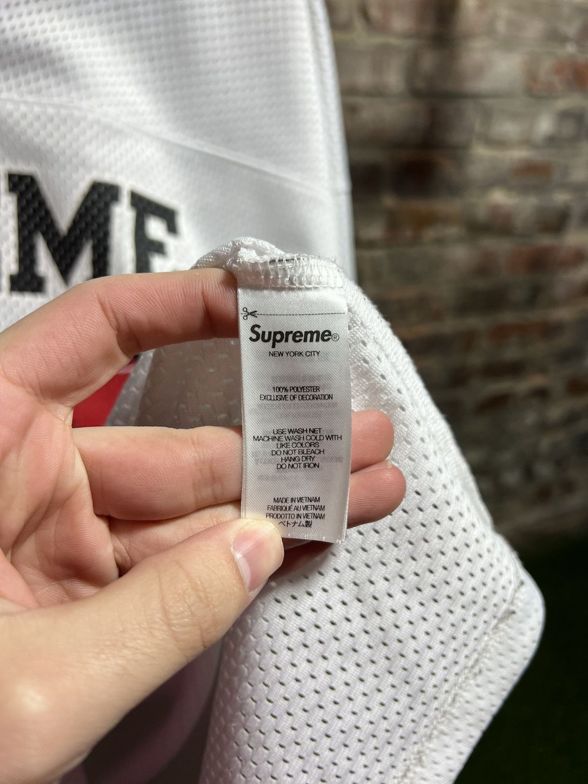 Supreme Supreme Bandana Football Jersey Sz. L Size US L / EU 52-54 / 3 - 4 Thumbnail