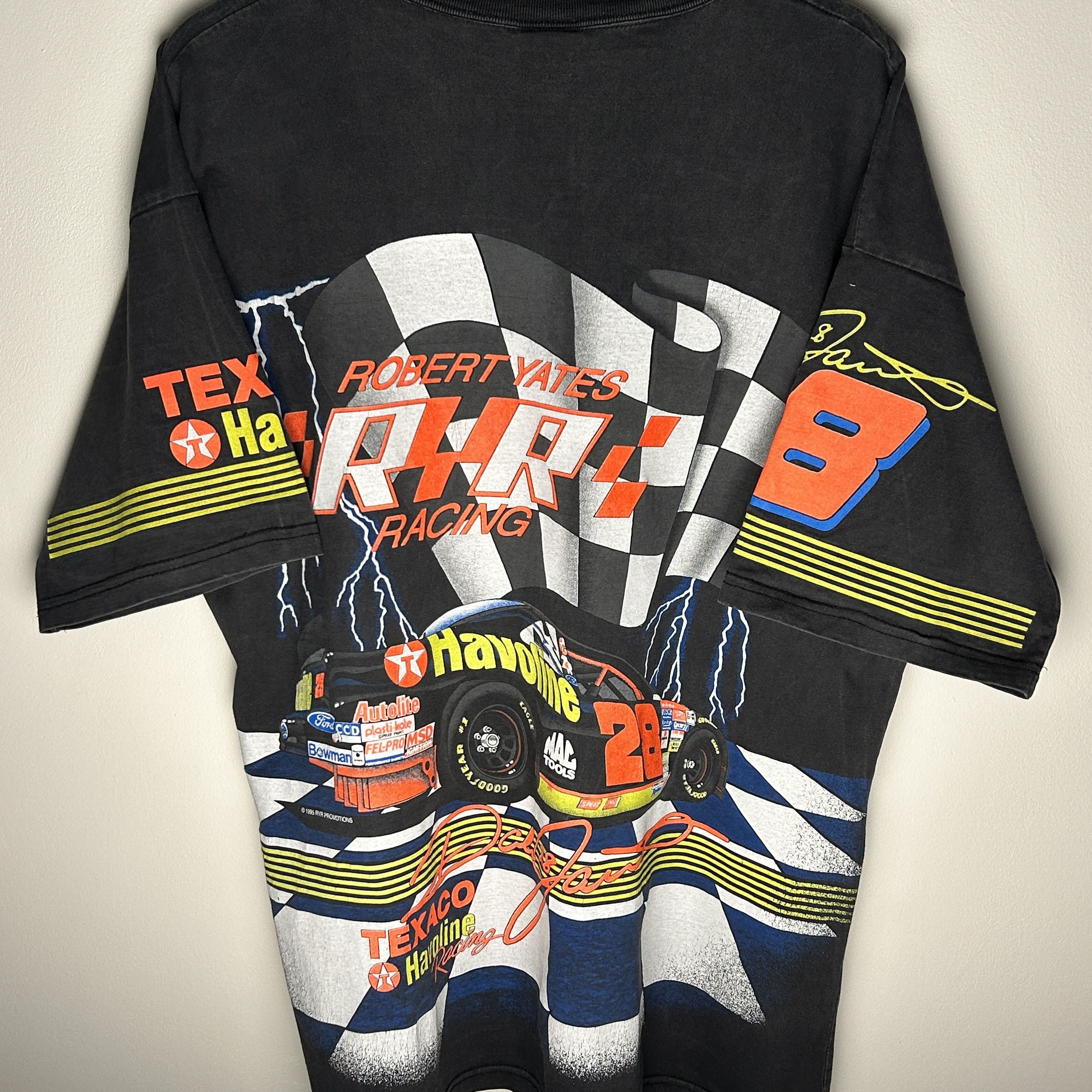 NASCAR Vintage Dale Jarrett Nascar AOP 90’s T-shirt Size US XXL / EU 58 / 5 - 4 Thumbnail