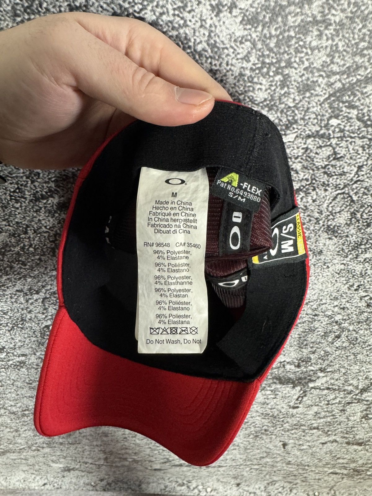 Oakley Mens Oakley Classic Flex Hat Baseball Cap Outdoor Size S/M Size 32 - 9 Thumbnail
