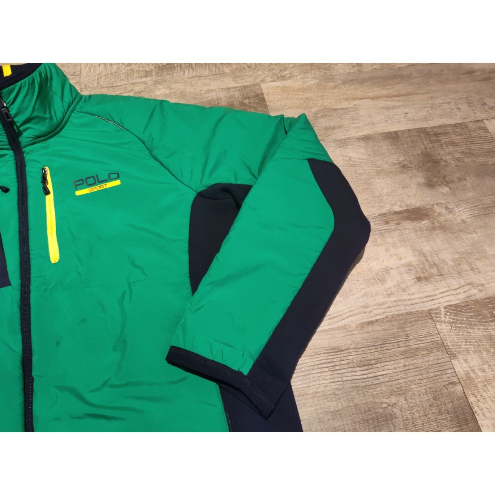 Polo Ralph Lauren Polo Ralph Lauren Performance Green Hybrid Tech Full Zip Jacket Mens L Polo Sport Ralph Lauren Size US L / EU 52-54 / 3 - 2 Thumbnail