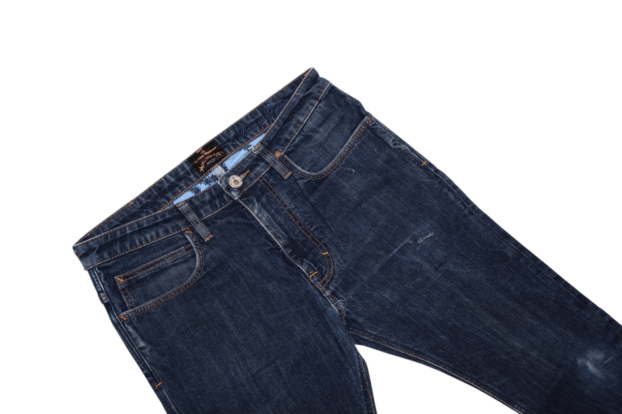 Lee × Vivienne Westwood Vivienne Westwood x Lee Skinny Jeans Size US 31 - 11 Thumbnail