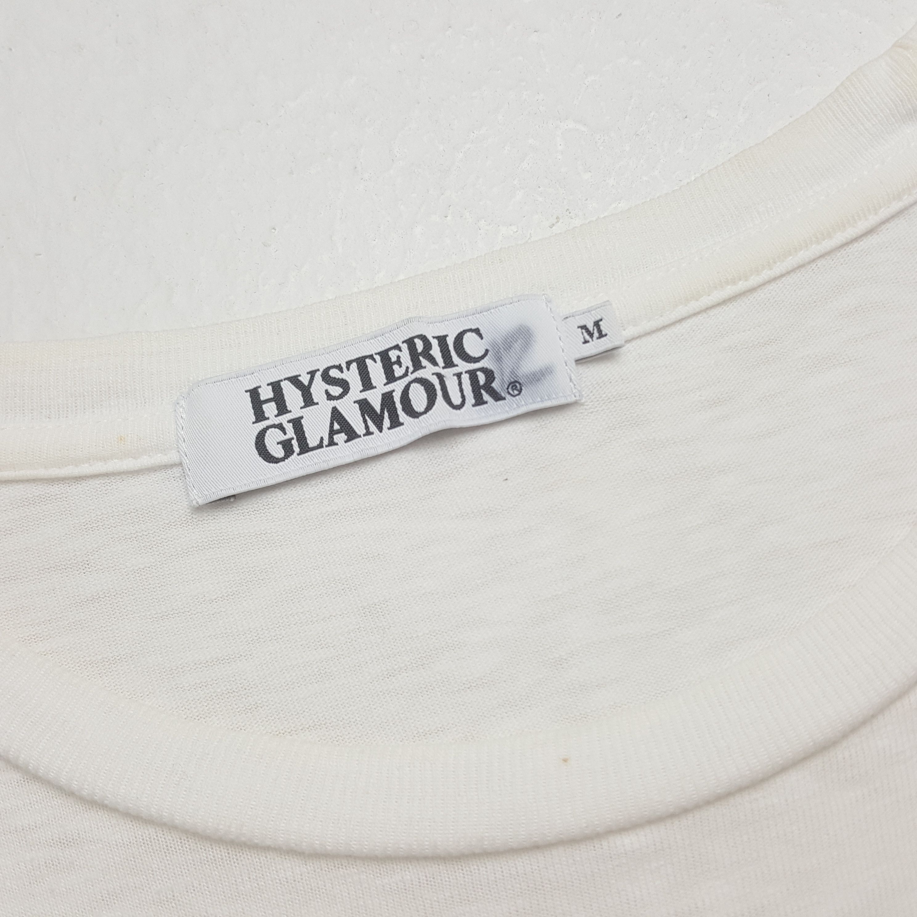 Hysteric Glamour Vintage Hysteric Glamour Japanese Brand Tshirt RR8 Size US M / EU 48-50 / 2 - 4 Thumbnail
