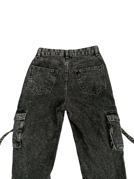 Bershka Bershka Cargo Pants Utility Style Size 26" / US 2 / IT 38 - 4 Thumbnail