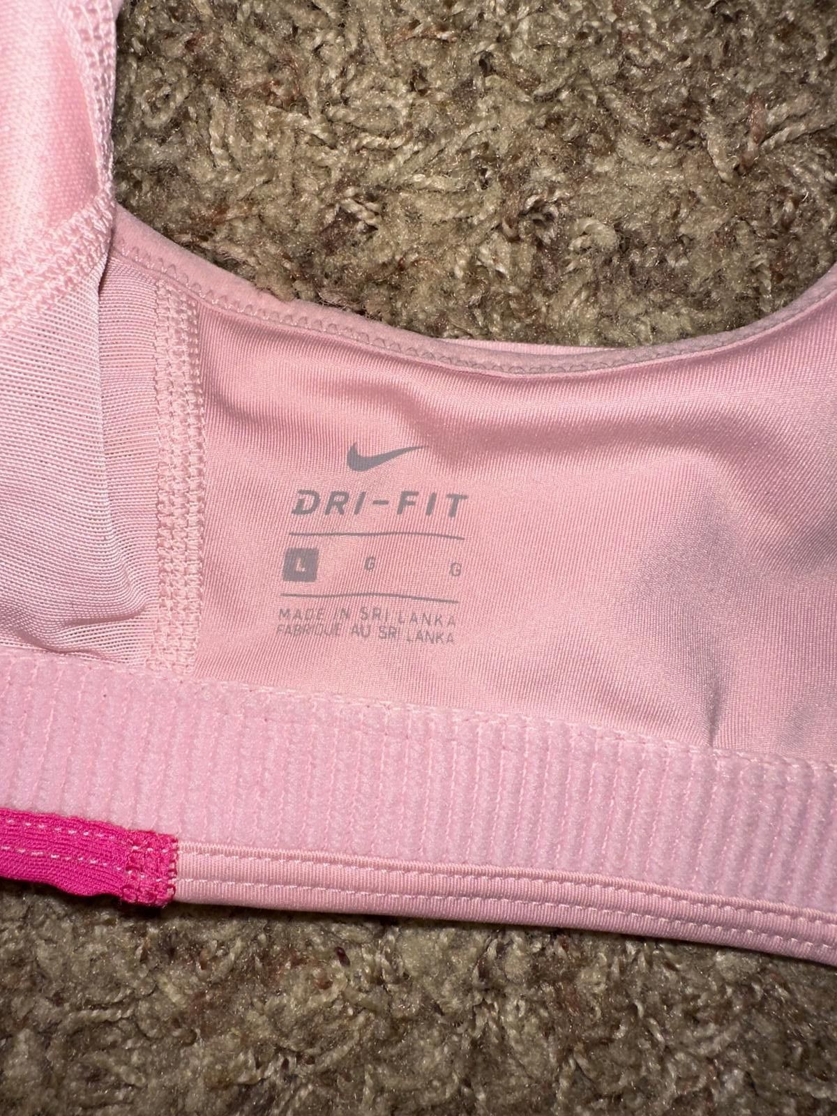 Nike Nike Women’s Dri-Fit. Shape High Support Padded Zip Front Sports Bra Size ONE SIZE - 6 Thumbnail