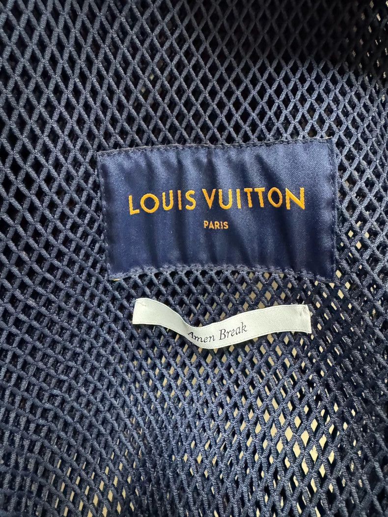 Louis Vuitton Louis Vuitton Gradient Mesh Logo Full Print Tunic Jacket Size US L / EU 52-54 / 3 - 6 Thumbnail