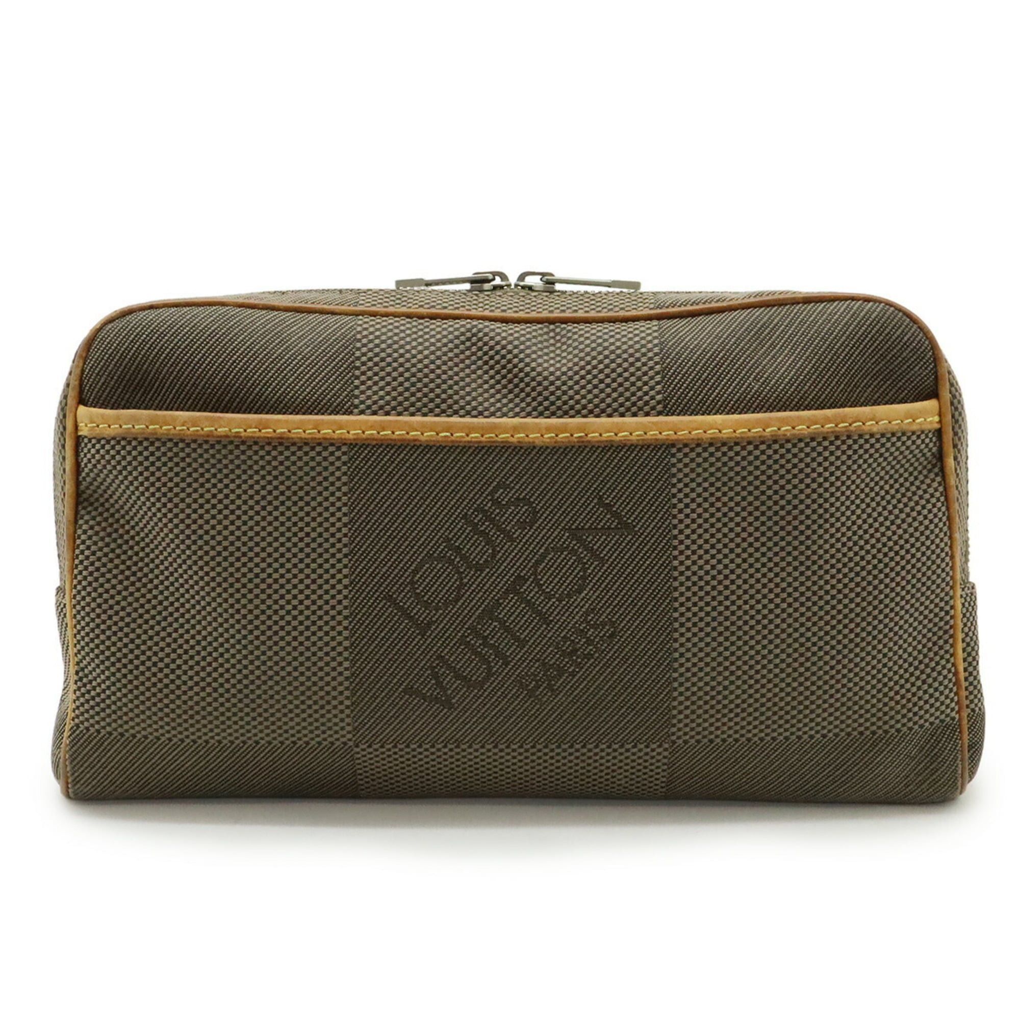 LOUIS VUITTON Damier Geant Acrobat Bag Body Bag/Waist Canvas and Leather with Tail Khaki M93619