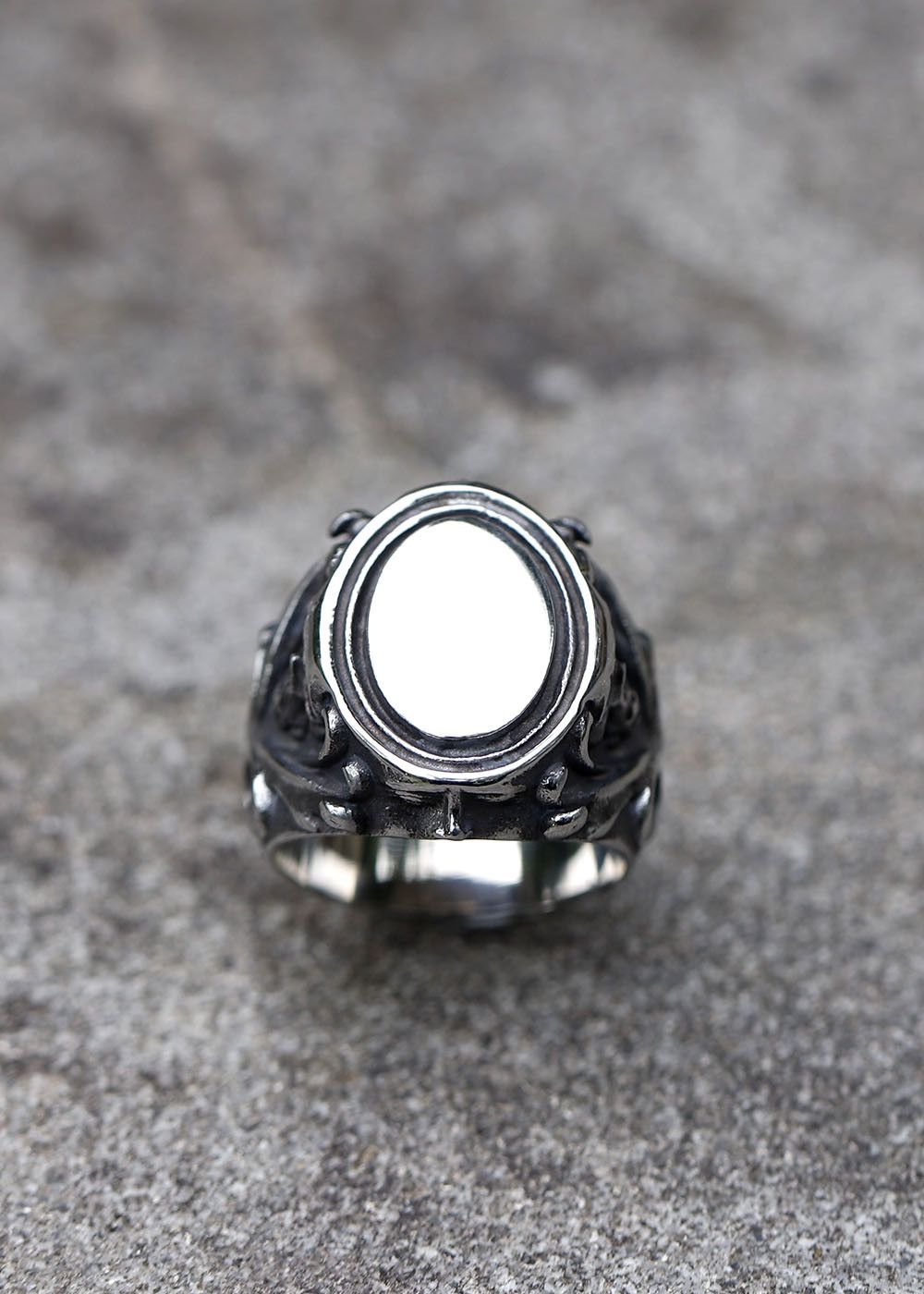 Japanese Brand × Vintage Gothic punk ring Size ONE SIZE - 1 Thumbnail