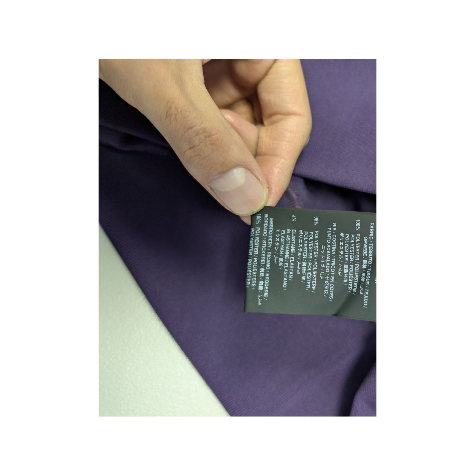 Palm Angels o1rshd1 Classic Logo Track Hoodie in Dark Purple / Off-White Size US L / EU 52-54 / 3 - 16 Thumbnail