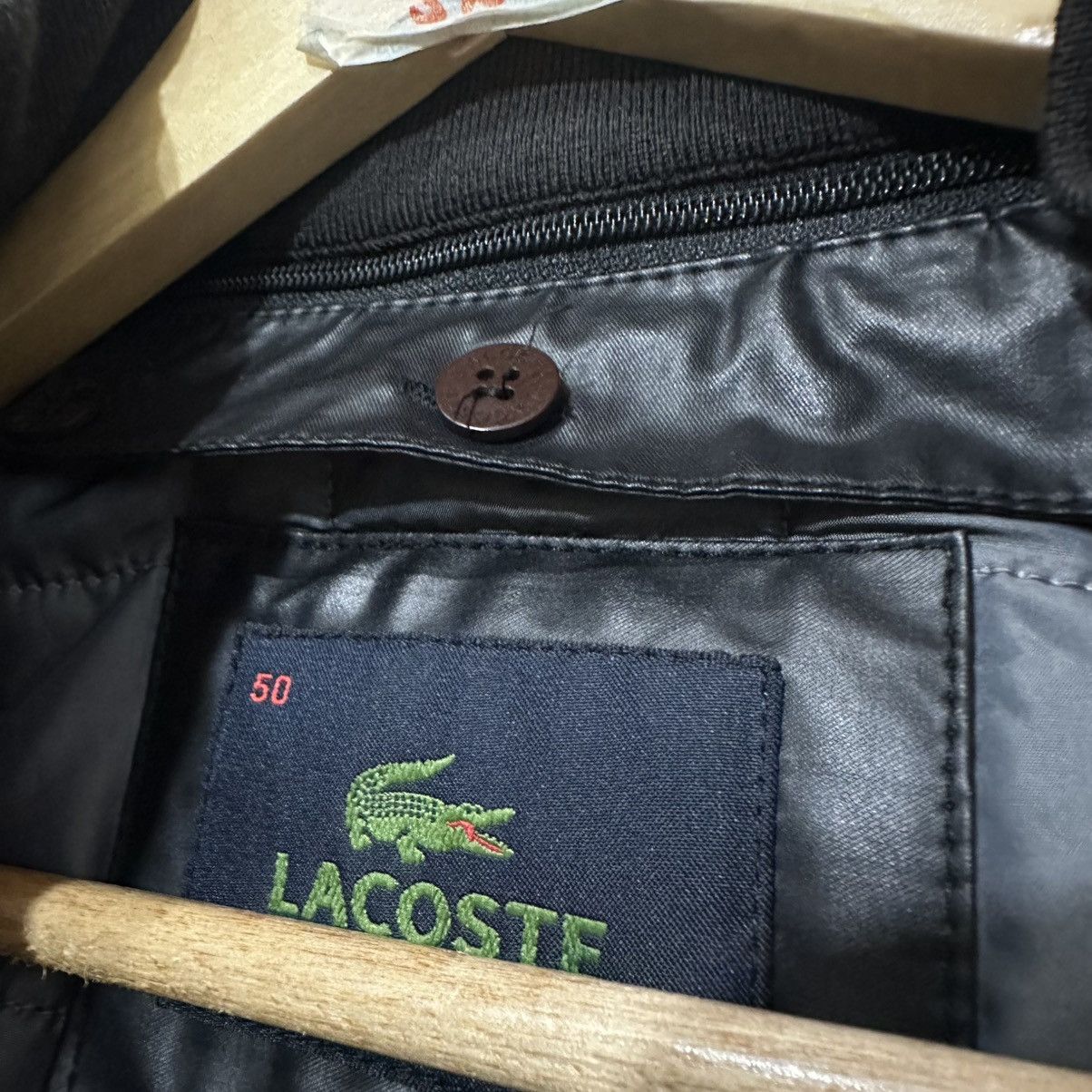 Lacoste Lacoste leather jacket Size US M / EU 48-50 / 2 - 7 Thumbnail
