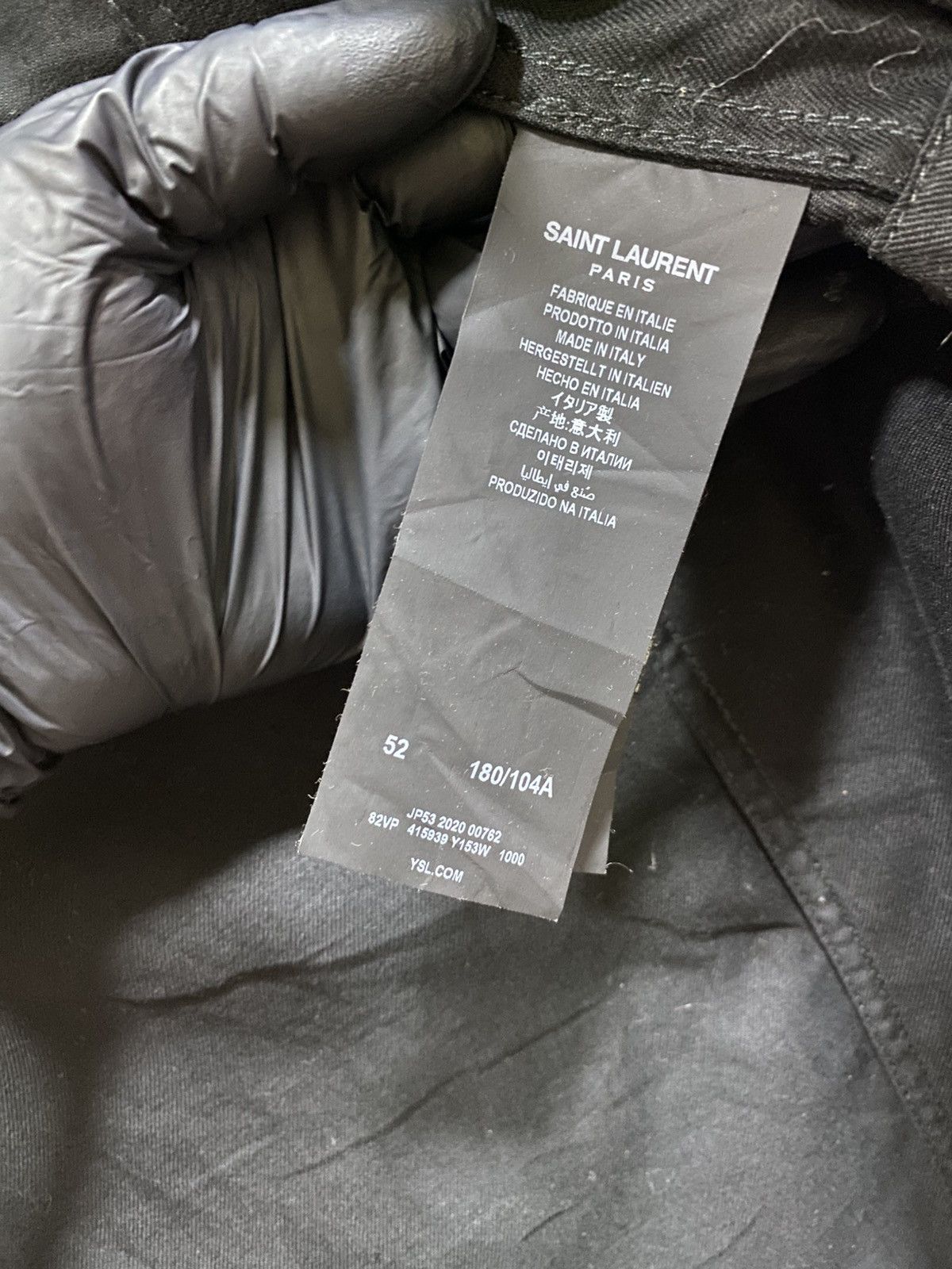 Saint Laurent Paris Saint Laurent Utility / Military Field Jacket Made in Italy Size US L / EU 52-54 / 3 - 16 Thumbnail