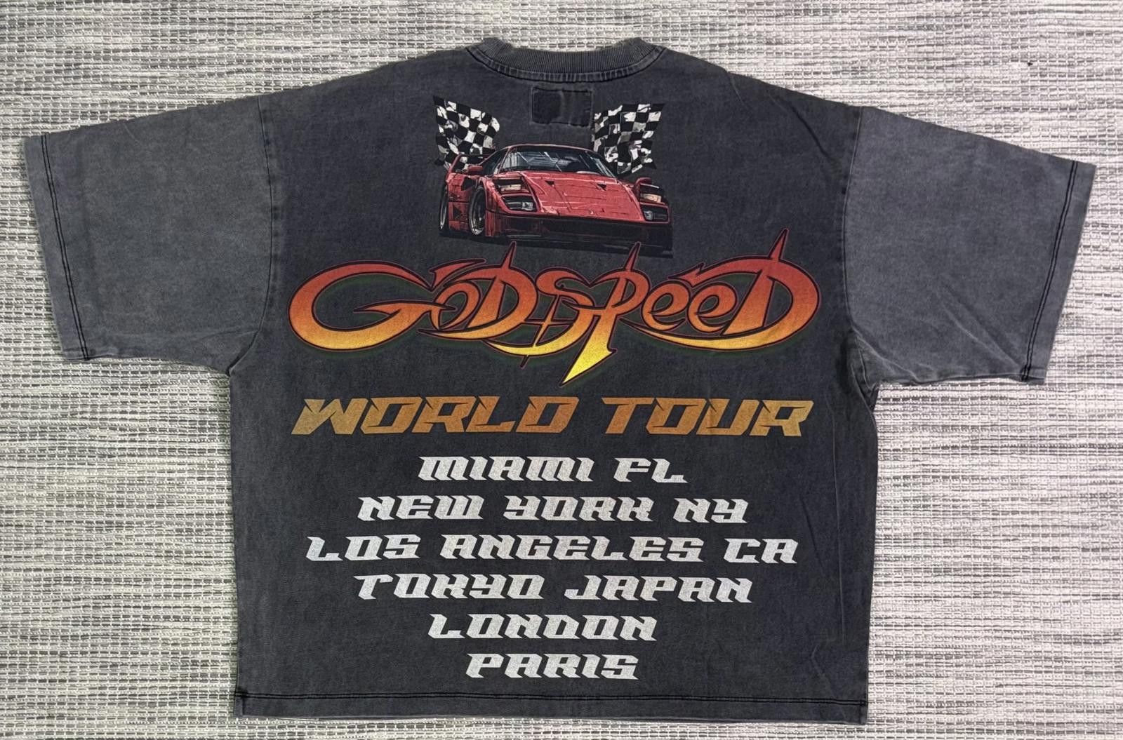 Other Godspeed Grey Wash South Beach Drive Tee Size US M / EU 48-50 / 2 - 3 Thumbnail