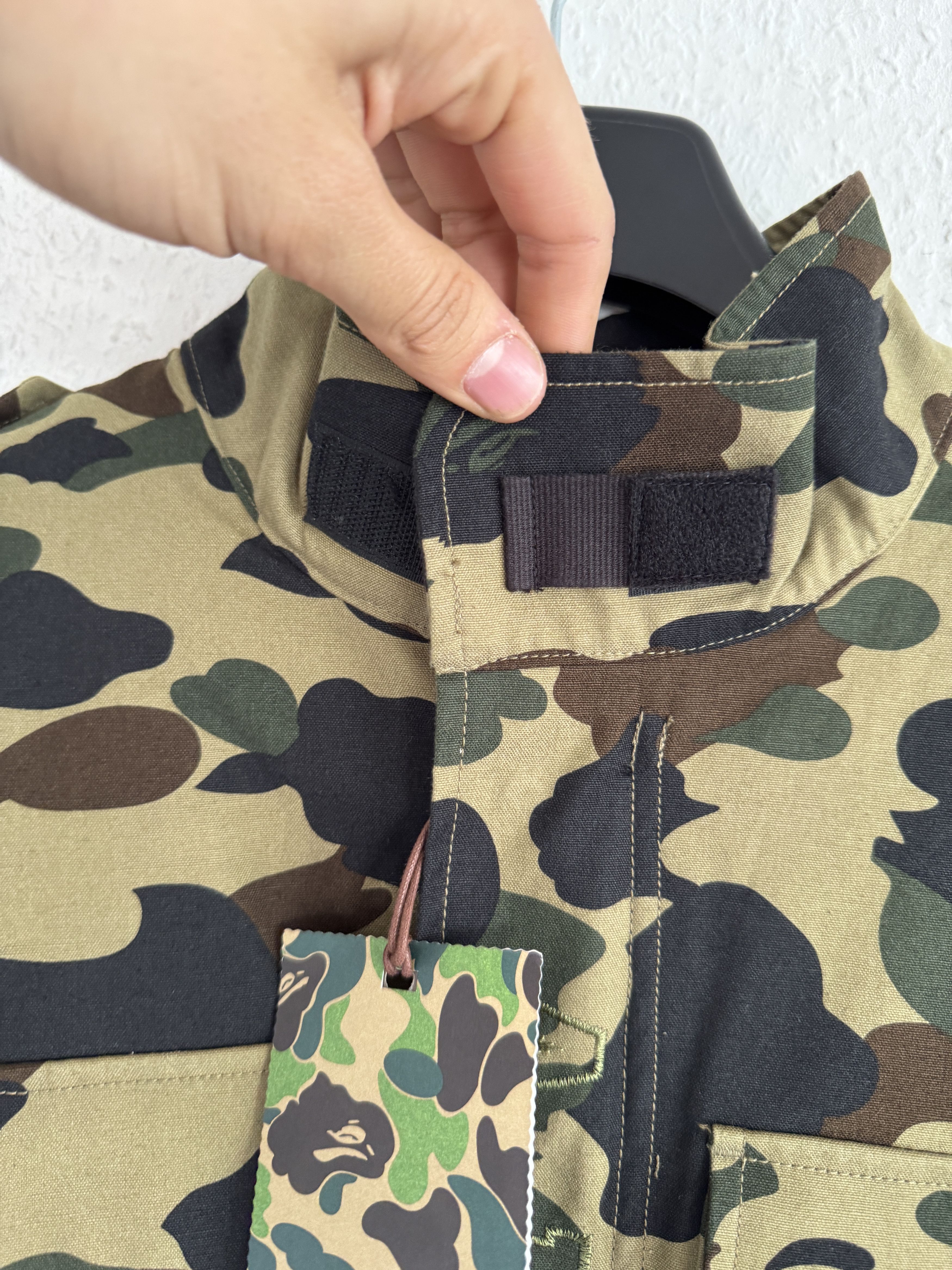 Bape Camo Duck Wide Long Jacket Size US XL / EU 56 / 4 - 7 Thumbnail