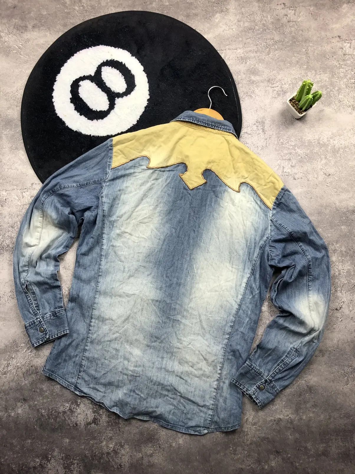 Dolce & Gabbana DOLCE&GABBANA Vintage J&ANS AvantgardeStreetwear Denim Shirt Size US L / EU 52-54 / 3 - 13 Thumbnail