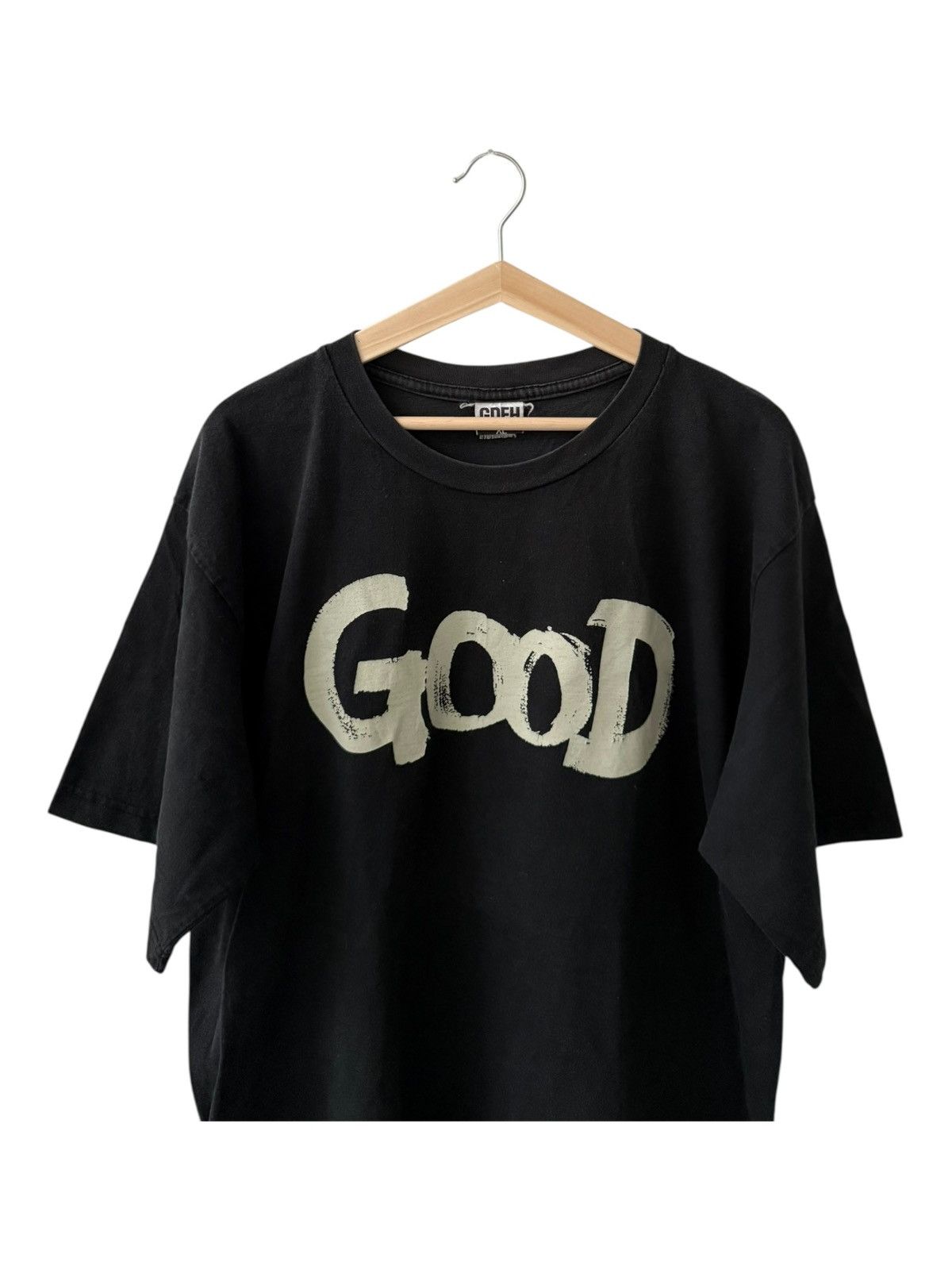 GOODENOUGH VINTAGE GOODENOUGH SPELL OUT JAPANESE BRAND SHIRT Size US XL / EU 56 / 4 - 3 Thumbnail