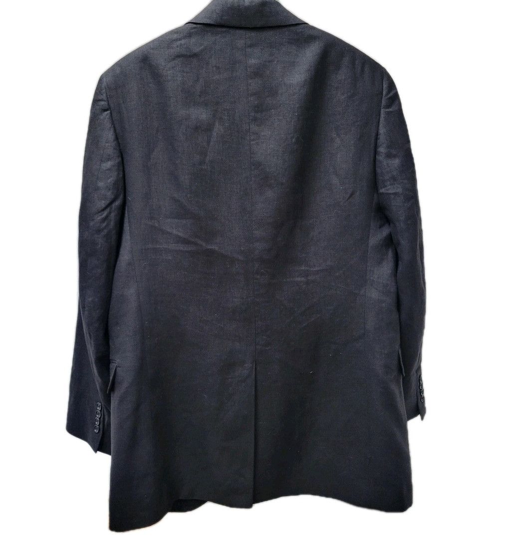 Jos. A. Bank JoS A Bank Men Black Spring Weight 2-Button Center-Vent Size 38R - 6 Thumbnail
