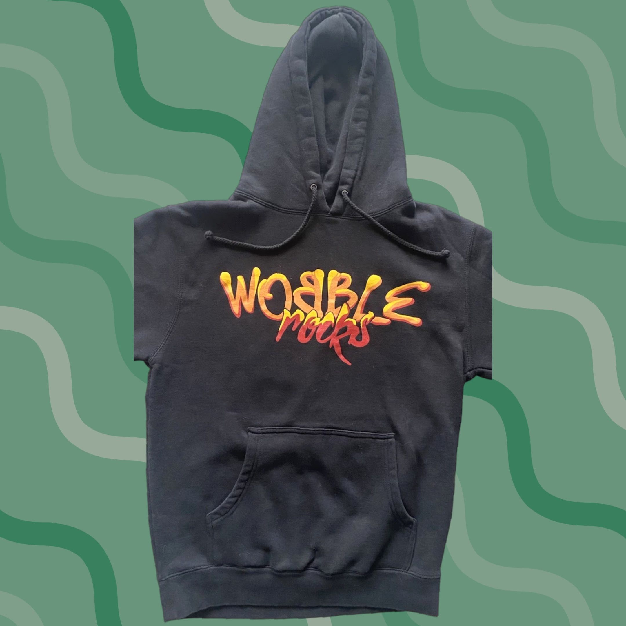 Vintage Ganja White Night Hoodie Mens Small Wobble Rocks Believe In Your Dreams Black Orange Black Elevation Red Rocks Amphitheatre 90s? Wait no. Size US S / EU 44-46 / 1 - 1 Thumbnail