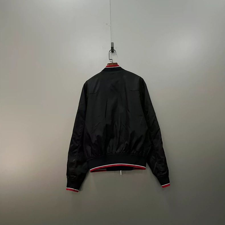 Dior Dior Black striped round-neck zipper jacket 2502-Nextarrow Size US S / EU 44-46 / 1 - 2 Thumbnail