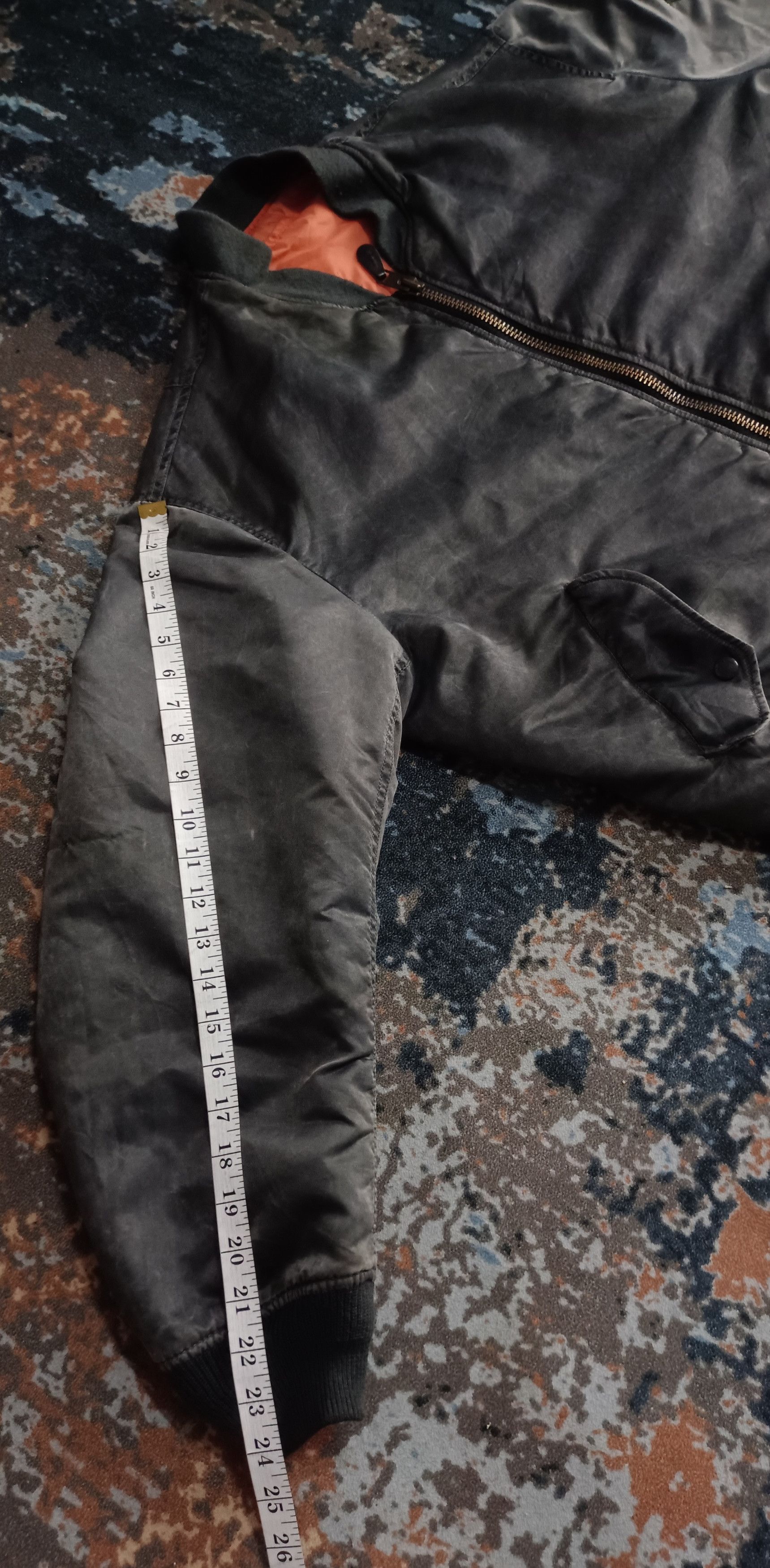 Alpha Industries 80s Ma-1 Intermediate Bomber Jacket Cold Weather Size US L / EU 52-54 / 3 - 14 Thumbnail