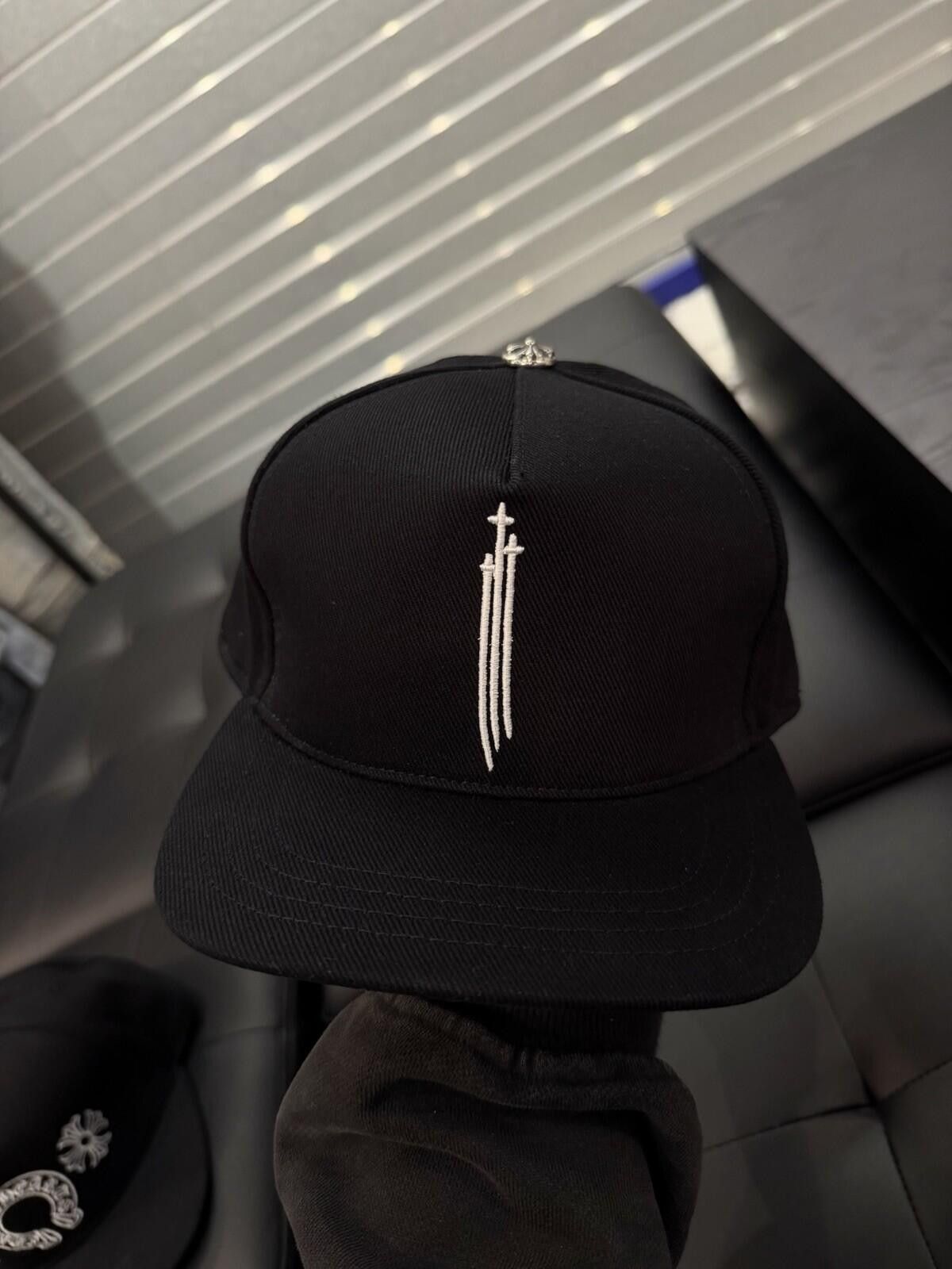 Chrome Hearts Chrome Hearts Black White 100% Authentic EXLUSIVE Hat New Size ONE SIZE - 9 Thumbnail