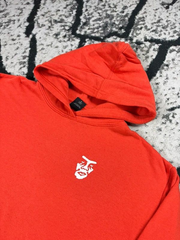 Obey Obey orange S logo skate hoodie Size US S / EU 44-46 / 1 - 4 Thumbnail