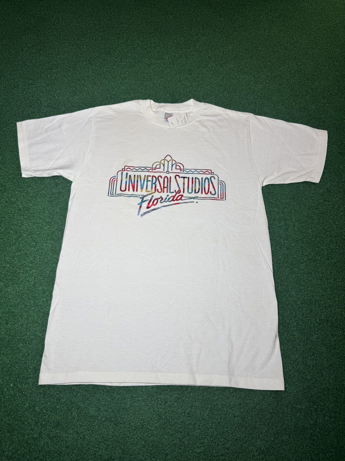 Jerzees Universal Studios Florida Vintage 90s Med NWT T Shirt 19x29 Size US M / EU 48-50 / 2 - 1 Thumbnail