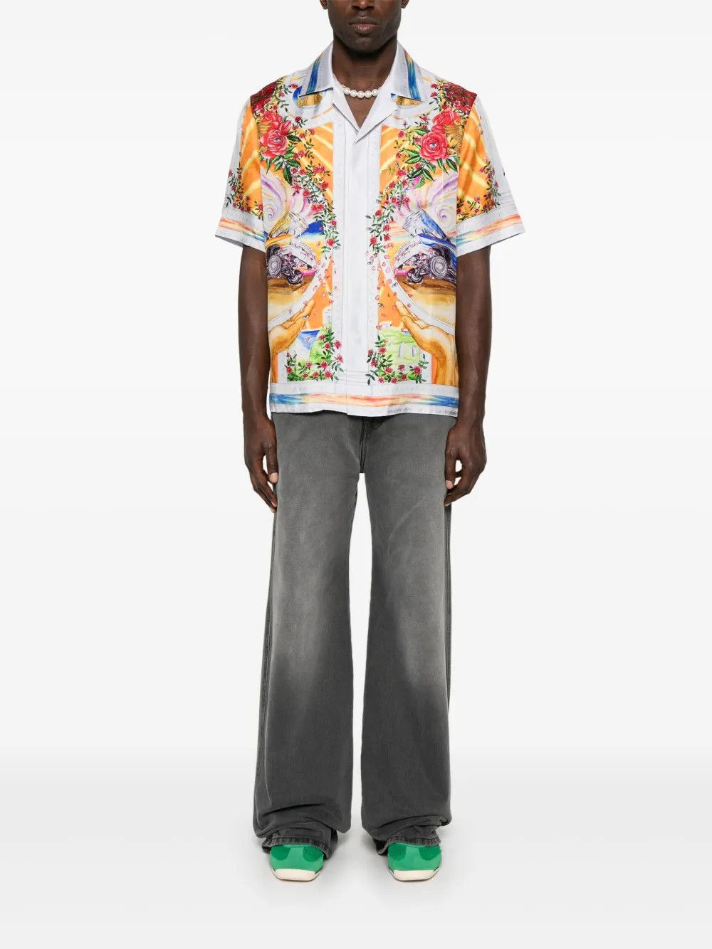 Casablanca o1y0526 Patterned Shirt in Multicolor Size US S / EU 44-46 / 1 - 5 Thumbnail
