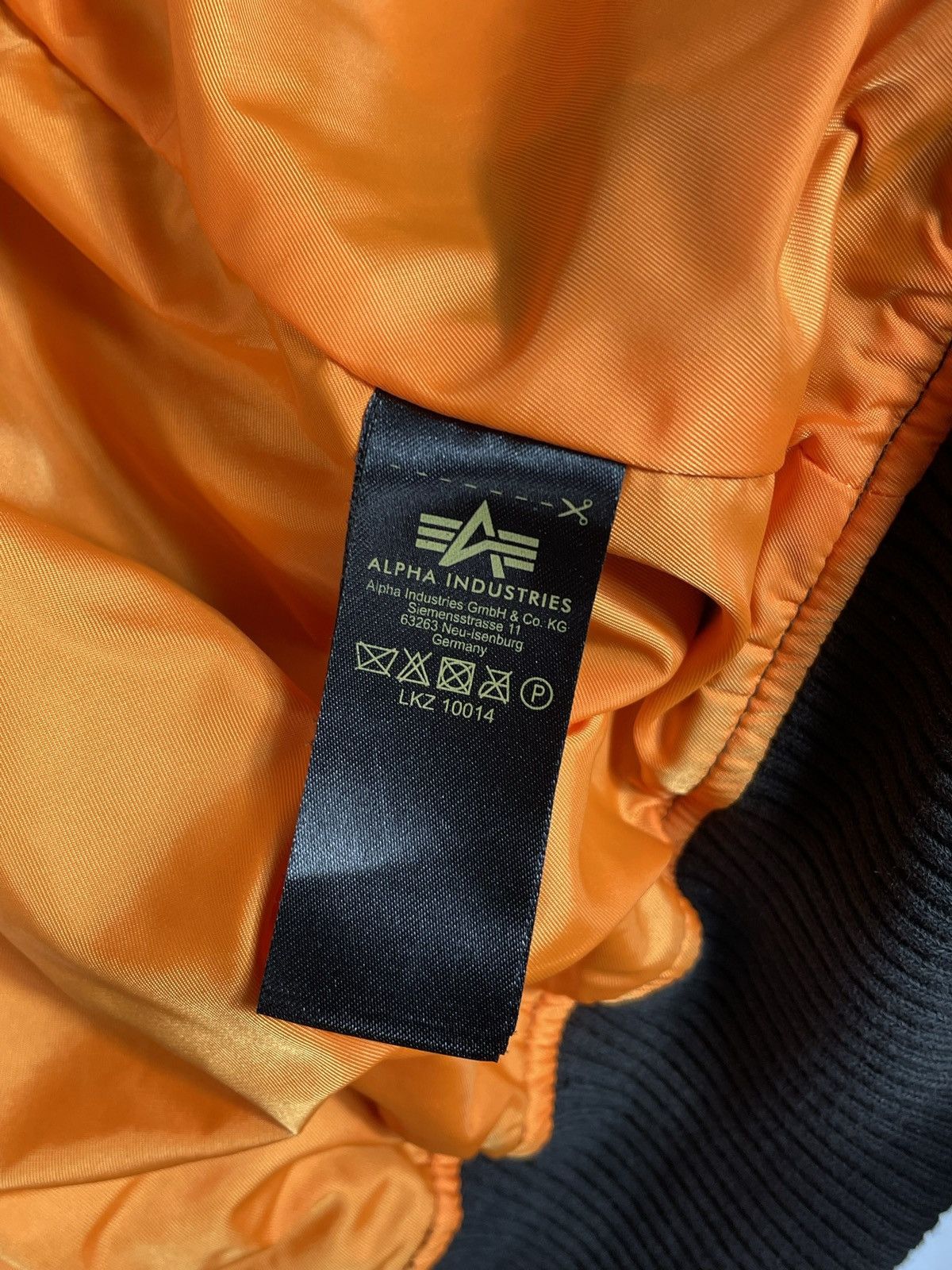 Alpha Industries × Vintage Alpha Industries Vintage Y2k Zip Black Jacket Bomber Army US Size M / US 6-8 / IT 42-44 - 9 Thumbnail