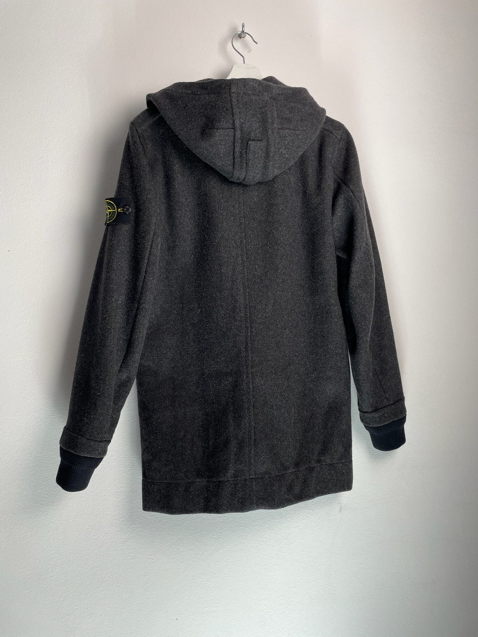 Stone Island Panno Speciale Wool Blend Parka Hooded Size US S / EU 44-46 / 1 - 3 Thumbnail