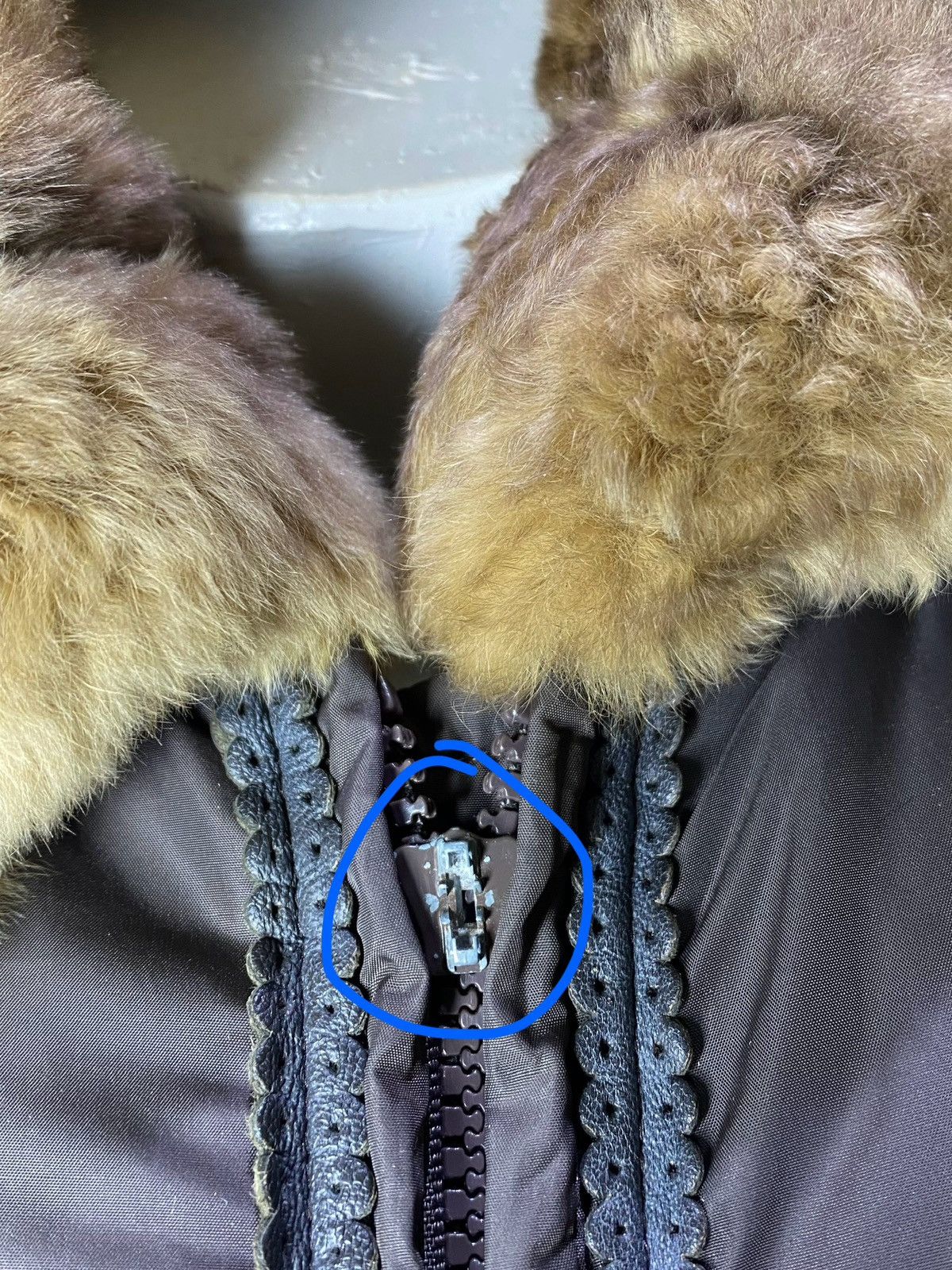 Max Mara Max Mara Oversized Fur-Hood Puffer Coat – Chocolate Brown Size M / US 6-8 / IT 42-44 - 13 Thumbnail