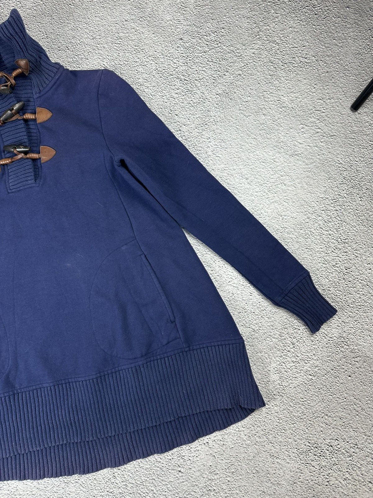 Polo Ralph Lauren Ralph Lauren Women’s Longline Navy Hoodie Toggle Vintage Y2K Size S / US 4 / IT 40 - 7 Thumbnail