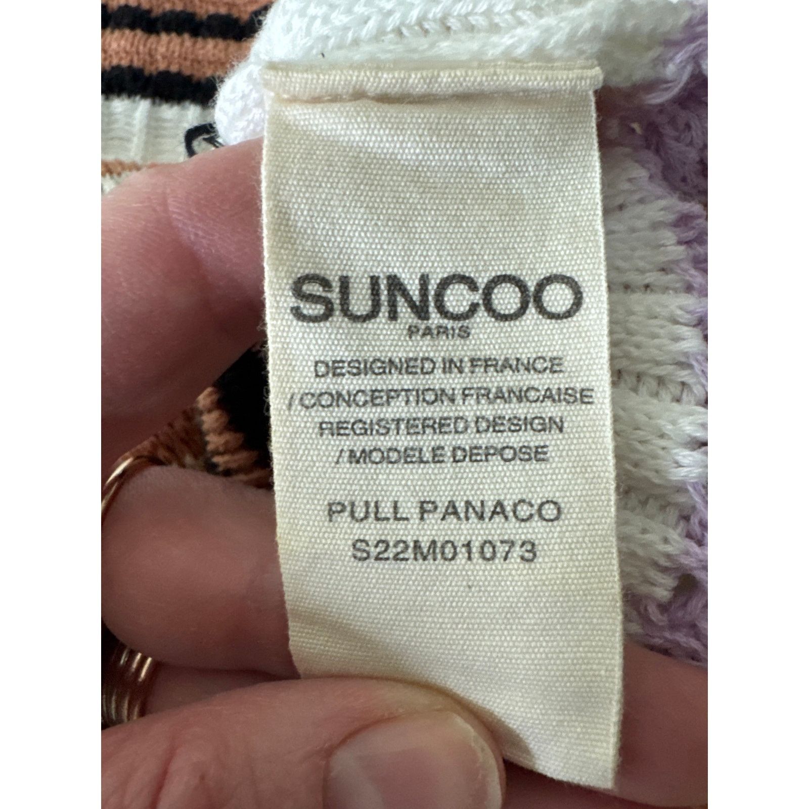 Other SUNCOO Panaco Terracotta Short Sleeve Sweater Size T2 Size M / US 6-8 / IT 42-44 - 10 Thumbnail