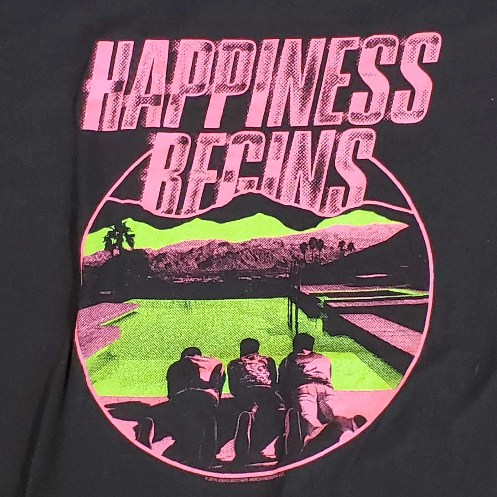 Vintage Jonas Brothers Happiness Begins Concert Shirt L Black Band Tee Mens Size US L / EU 52-54 / 3 - 2 Thumbnail
