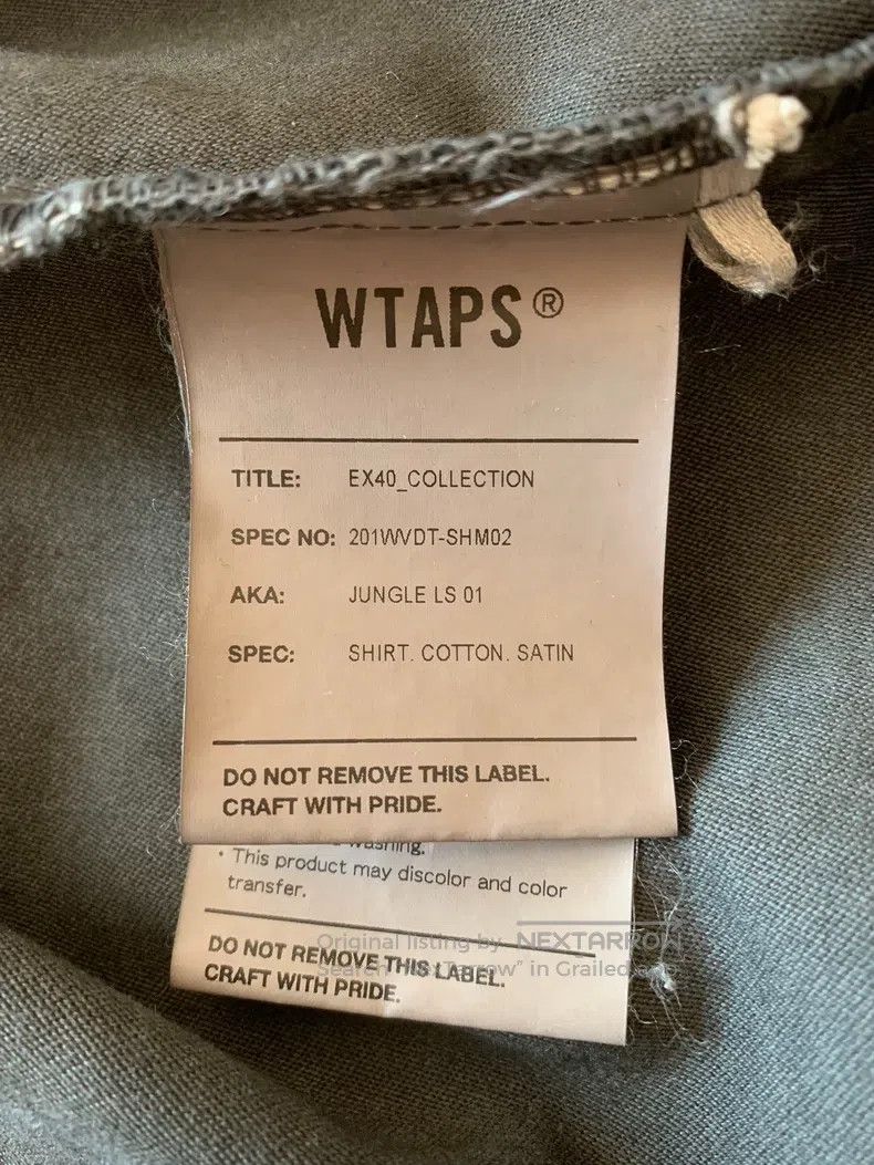 Wtaps Wtaps Washable four-piece coat Size US S / EU 44-46 / 1 - 4 Thumbnail