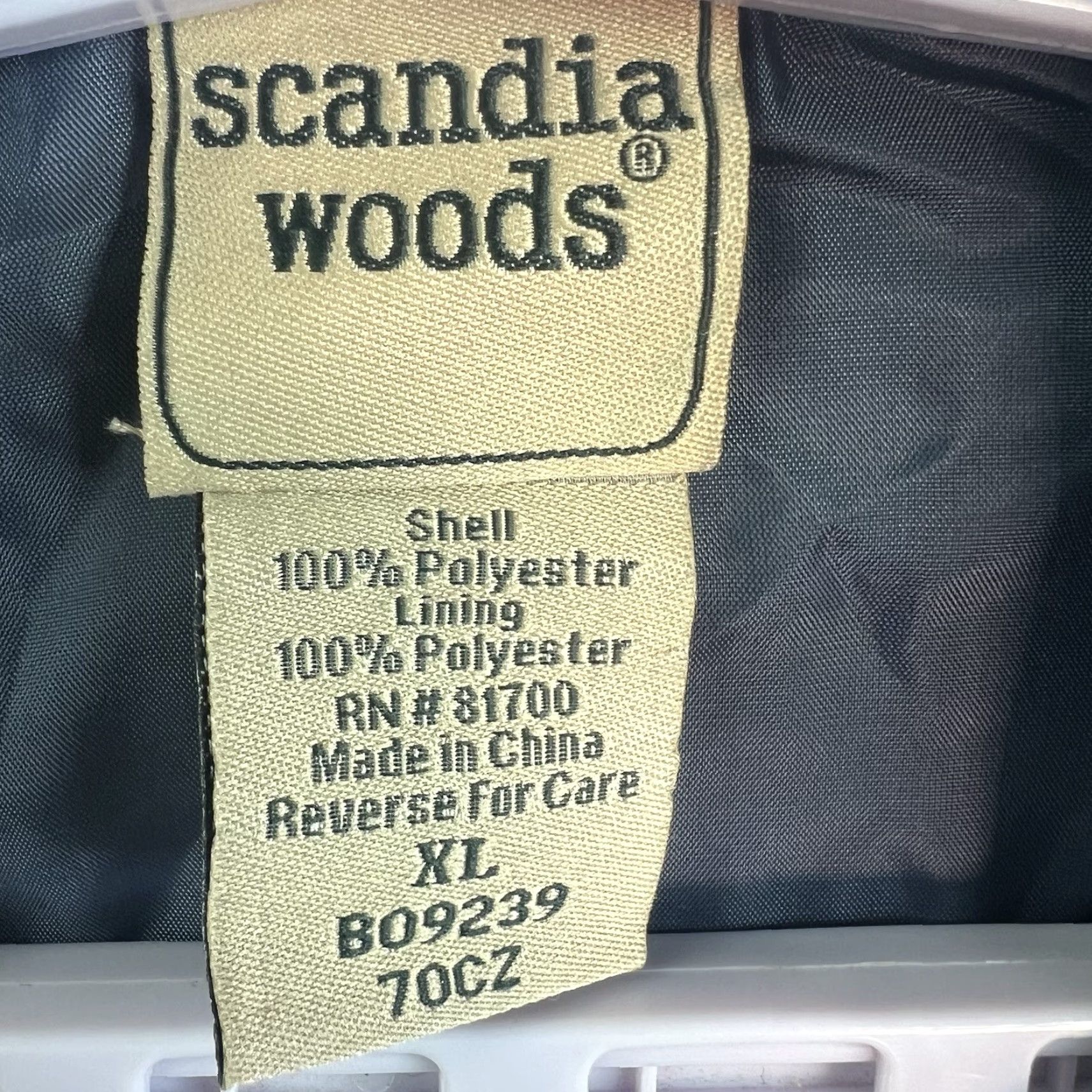 Vintage Scandia Woods Shirt Jacket Mens XL Blue Button Snap Military Jacket Casual, Travel, Hiking, Hunting, Walking Mens XL Blue Scandia Woods Shirt Jacket Size US XL / EU 56 / 4 - 4 Thumbnail