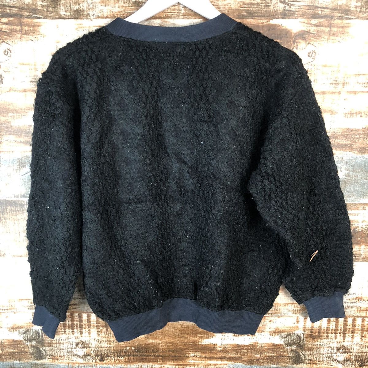 Japanese Brand Rocio Black Cardigan Knitwear vintage #A2052 Size US S / EU 44-46 / 1 - 14 Thumbnail