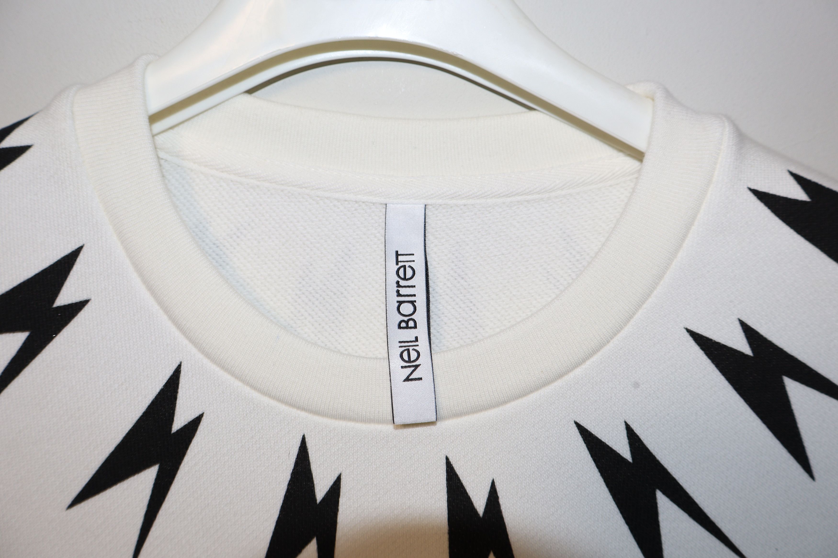 Neil Barrett Bolts print sweatshirt Size US S / EU 44-46 / 1 - 3 Thumbnail