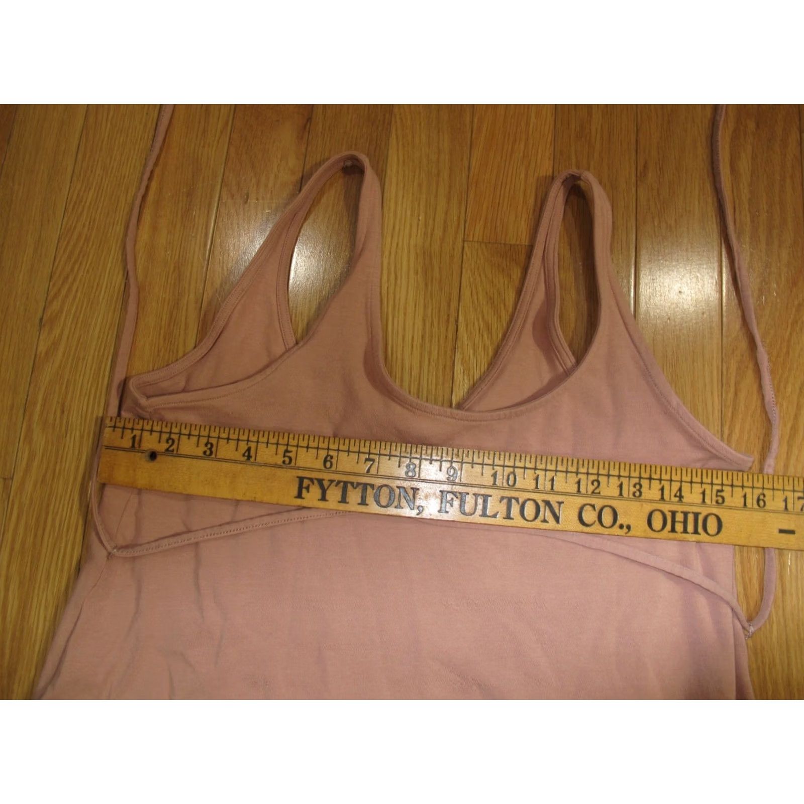 Pinko Unbranded Cotton Pink A-Line Maxi Dress Sleeveless Scoop Neck Back Tie Waist Women S Casual Party/Cocktail Summer Fall Size S / US 4 / IT 40 - 7 Thumbnail