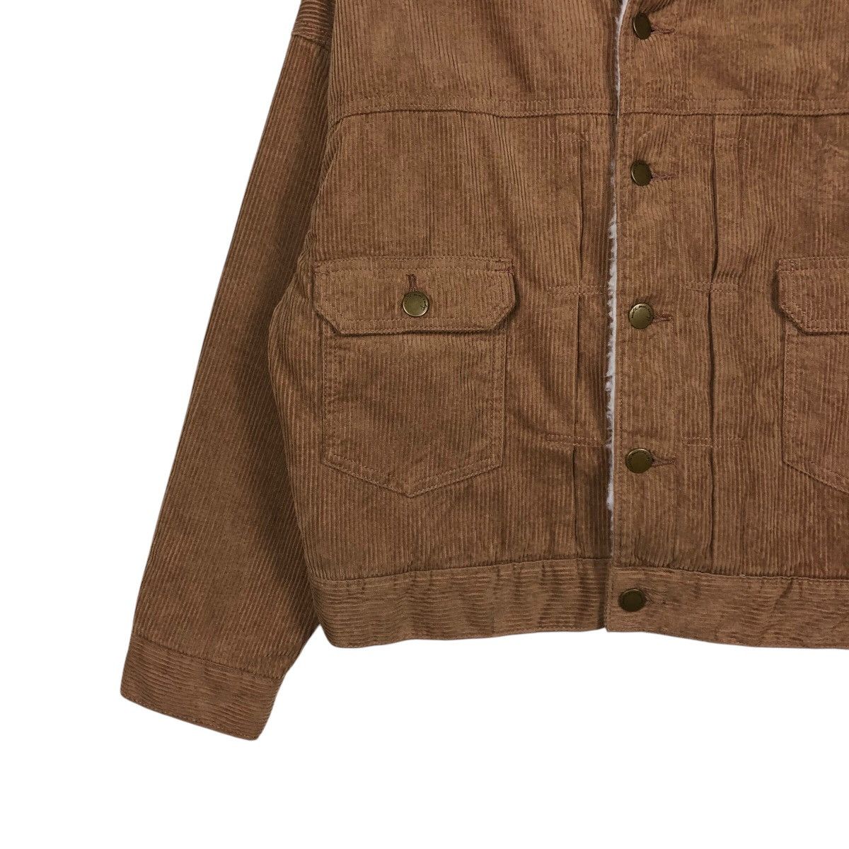 Japanese Brand 📌Vintage Cropped Biker Jacket Earth Music & Ecology Size US M / EU 48-50 / 2 - 5 Thumbnail